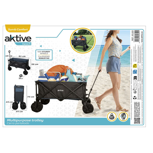 Mehrzweckwagen Aktive 91 x 49 x 99 cm Marineblau