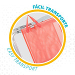 Gepolsterte Campingstuhl Aktive 48 x 50 x 88 cm