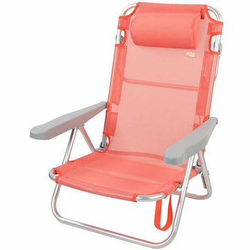 Gepolsterte Campingstuhl Aktive Flamingo Rosa 48 x 46 x 84 cm 47 x 63 x 99 cm Strand Kissen Aufbewahrungstasche Untersetzer
