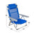 Strandstuhl Colorbaby 48 x 60 x 90 cm Blau