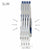 Gepolsterte Campingstuhl Colorbaby Blau 47 x 60 x 94 cm
