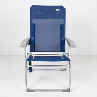 Gepolsterte Campingstuhl Colorbaby Blau 47 x 60 x 94 cm