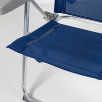 Gepolsterte Campingstuhl Colorbaby Blau 47 x 60 x 94 cm