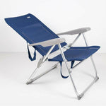 Gepolsterte Campingstuhl Colorbaby Blau 47 x 60 x 94 cm
