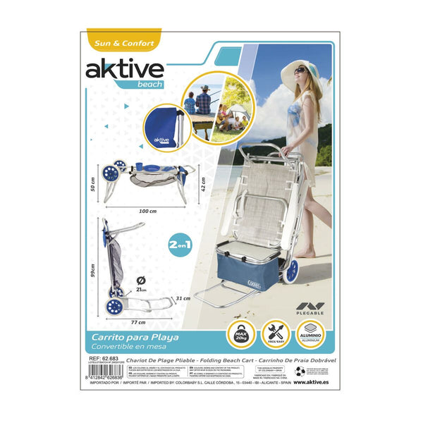 Gepolsterte Campingstuhl Aktive