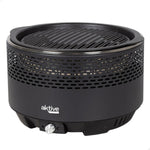 Grill Tragbarer Aktive kreisförmig Keine Rauch Schwarz Edelstahl Eisen 34 x 21,5 x 34 cm