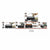 Tragbarer rauchfreier Holzkohlegrill Aktive 45 x 19 x 28 cm