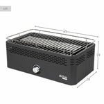 Tragbarer rauchfreier Holzkohlegrill Aktive 45 x 19 x 28 cm