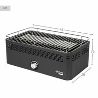 Tragbarer rauchfreier Holzkohlegrill Aktive 45 x 19 x 28 cm