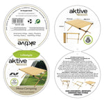 Table Klapptisch Aktive Glamping Sabana Aluminium Erde 88,5 x 43 x 70,5 cm