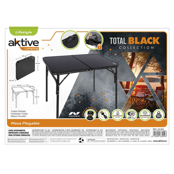 Table Klapptisch Aktive 90 x 70 x 60 cm