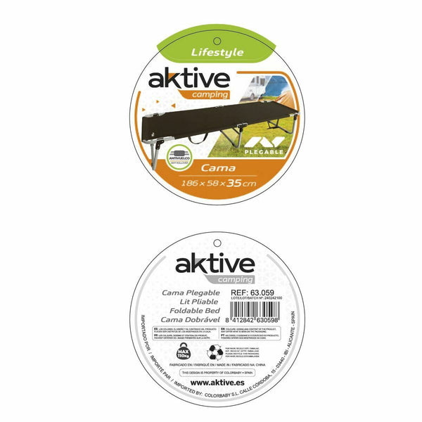 Faltbett Aktive 186 x 58 x 35 cm