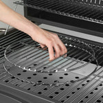 Kohlegrill mit Deckel und Rädern Aktive 102 x 65 x 104 cm
