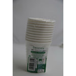 Geschirr-Set Procos Weiß Papier 23 x 1,5 x 23 cm