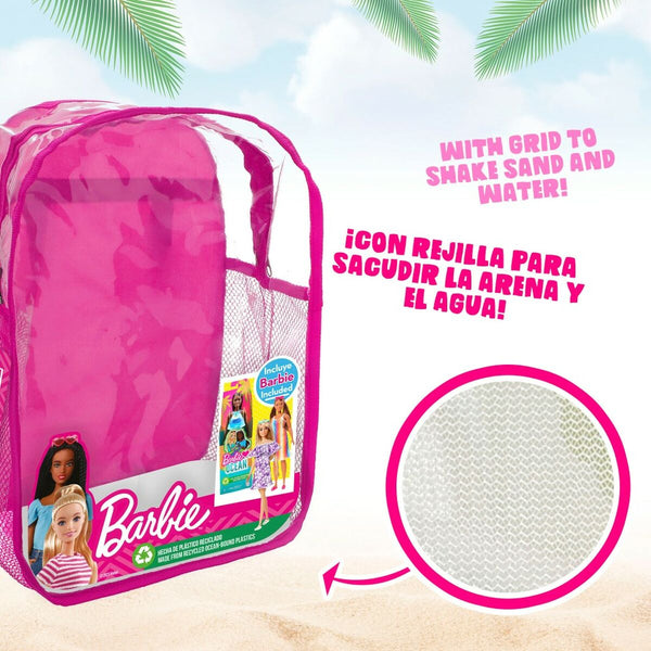 Strandspielzeuge-Set Barbie 8 Stücke 18 x 16 x 18 cm