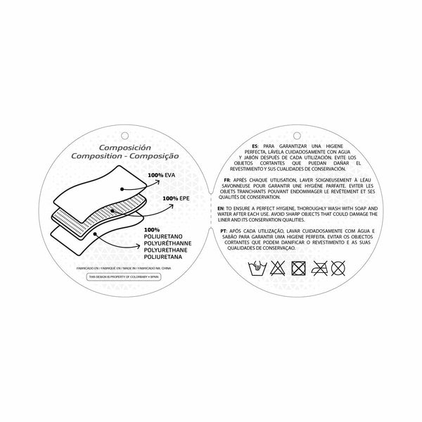 Kühltasche Aktive Cooler PVC 3 L 31 x 12 x 12 cm