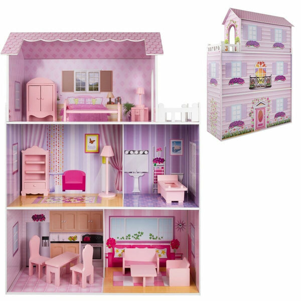 Puppenhaus Woomax 14 Teile