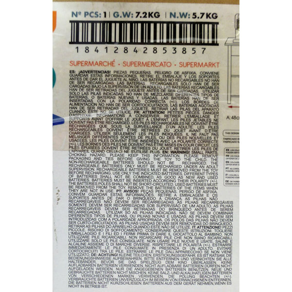 Supermarkt-Spielzeug Woomax 28 Stücke 48 x 70 x 30 cm
