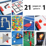 Multispiel-Tisch CB Games Kunststoff 124 x 81 x 60 cm
