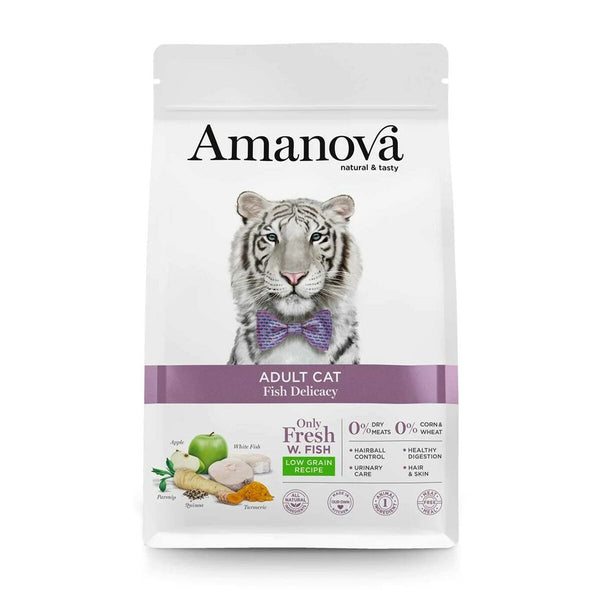 Katzenfutter Amanova Fish Delicacy Fisch 1,5 Kg