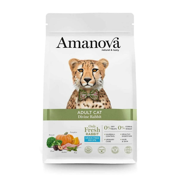 Katzenfutter Amanova Divine Rabbit Hase 1,5 Kg