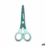 Schere Alpino Bunt Weiß/Orange Edelstahl 130 mm