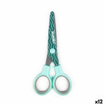 Schere Alpino Bunt Weiß/Orange Edelstahl 130 mm