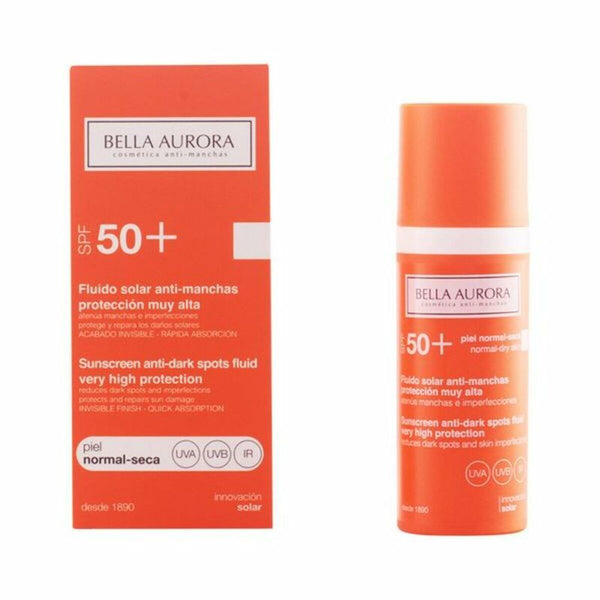 Anti-Sonnenfleckenfluid Bella Aurora 2526108 Spf 50 Spf 50+ 50 ml
