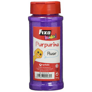 Glitzernd Fixo 100 g Violett