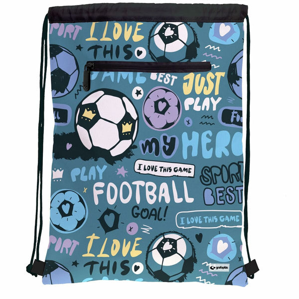 Rucksacktasche mit Bändern Grafoplas