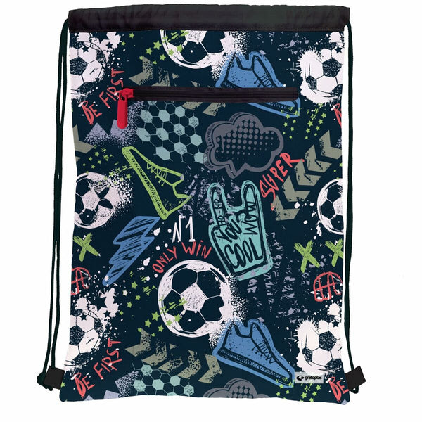 Rucksacktasche mit Bändern Grafoplas