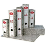 Ordnerbox mit Hebelmechanik Grafoplas Classic Grau A4 Din A4 (25 Stück)