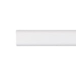 Kleiderstange für Schrank Stor Planet Cintacor Weiß Oval 100 cm 15 x 25 mm