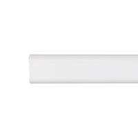 Kleiderstange für Schrank Stor Planet Cintacor Weiß Oval 100 cm 15 x 25 mm