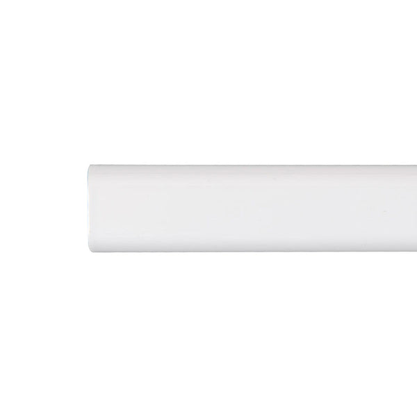 Kleiderstange für Schrank Stor Planet Cintacor Weiß Oval 100 cm 15 x 25 mm