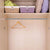 Kleiderstange für Schrank Stor Planet Cintacor Weiß Oval 100 cm 15 x 25 mm