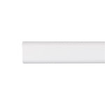 Kleiderstange für Schrank Stor Planet Cintacor Weiß Oval 150 cm 15 x 25 mm