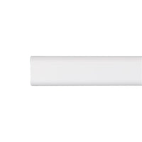 Kleiderstange für Schrank Stor Planet Cintacor Weiß Oval 150 cm 15 x 25 mm