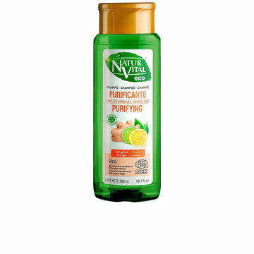 Tiefenreinigendes Shampoo Naturvital Eco Purificante 300 ml Ingwer Zitronengelb