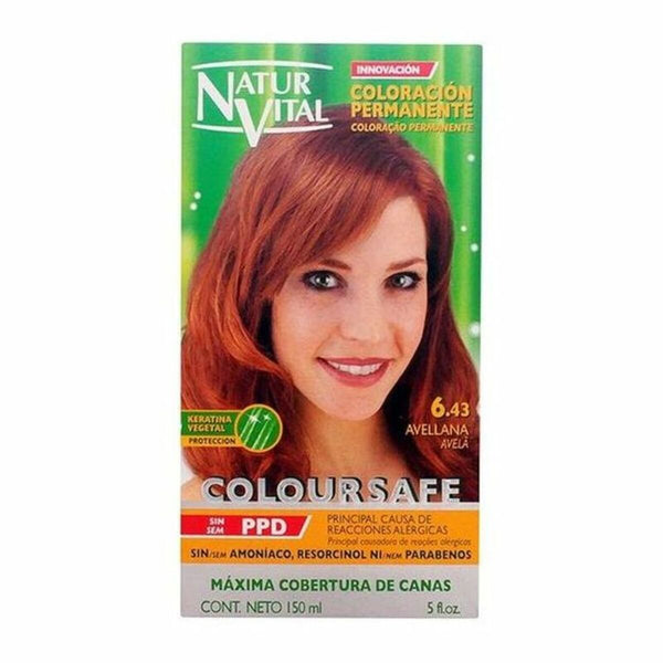 Amoniakfreie Färbung Naturaleza y Vida Coloursafe Nº 6.43-Avellana 150 ml