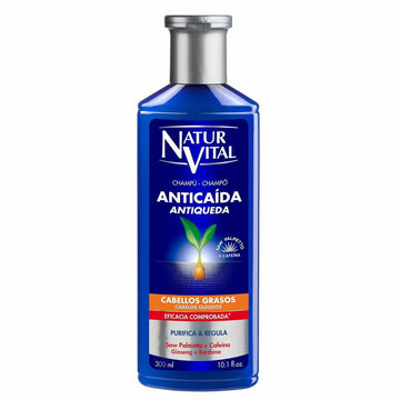 Anti-Haarausfall Shampoo Naturvital Champú Anticaída 300 ml