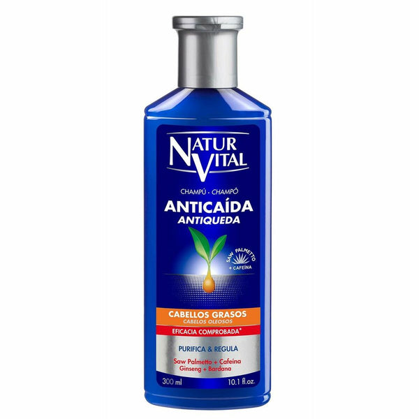 Anti-Haarausfall Shampoo Naturvital Champú Anticaída 300 ml