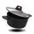 Kochtopf mit Deckel Taurus KCK4020 Schwarz 2 L 20 cm