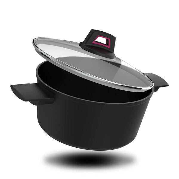 Kochtopf mit Deckel Taurus KCK4020 Schwarz 2 L 20 cm