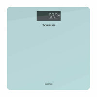 Digitale Personenwaage Taurus INCEPTION Verre trempé Blau 180 kg