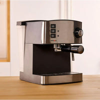 Manuelle Express-Kaffeemaschine Taurus CM-1821 MINIMOKA Schwarz Stahl 850 W 1,6 L