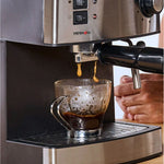 Manuelle Express-Kaffeemaschine Taurus CM-1821 MINIMOKA Schwarz Stahl 850 W 1,6 L