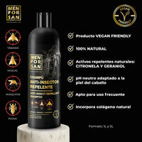 Pferdeshampoo Menforsan herbal 1 L Insektenschutzmittel