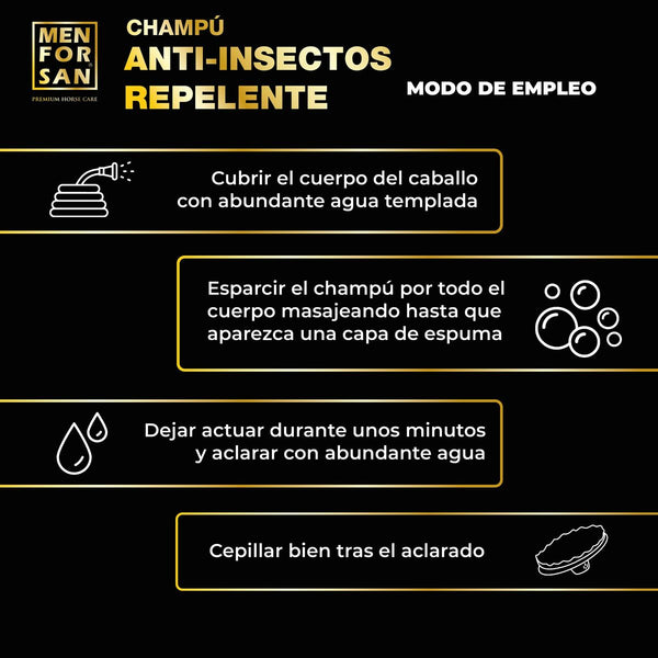 Pferdeshampoo Menforsan herbal 1 L Insektenschutzmittel