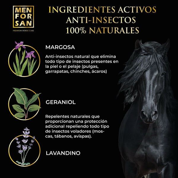 Pferdeshampoo Menforsan herbal 1 L Insektenschutzmittel